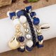 thumbnail image 5 of 4pcs Bohemia Capa Pulsera Cordón de cuentas Set Pulsera elástica, 5 of 5