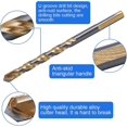 thumbnail image 2 of 6 Pcs Glass Tile Drill Bit 3 X 6mm, 8mm 10mm 12mm Ceramic Tile Bit Porcelain Tile Drill Bits Drilling Cutter, 2 of 5