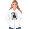 thumbnail image 4 of In Pizza We Crust Funny Food Pun Unisex Fleece Graphic Zip Up Hoodie Brisco Brands 5X, 4 of 5