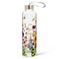 thumbnail image 1 of Clear With Bees And Flowers Pattern Water Bottle, 1 of 1