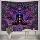 thumbnail image 3 of Tapiz de siete chakras – Tapiz espiritual Boho Mandala Yoga Meditación para colgar en la pared Boho Studio Art Decoración del hogar Dormitorio Sala de estar Partición Balcón Transparente 59" x 51.2" Sailing Electrónica, 3 of 5