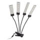 thumbnail image 4 of Luz LED de cultivo Vevor iluminación Flexible de Espectro completo 4 cabezales con Clip de atenuación 5 engranajes 100-240V enchufe europeo, 4 of 5