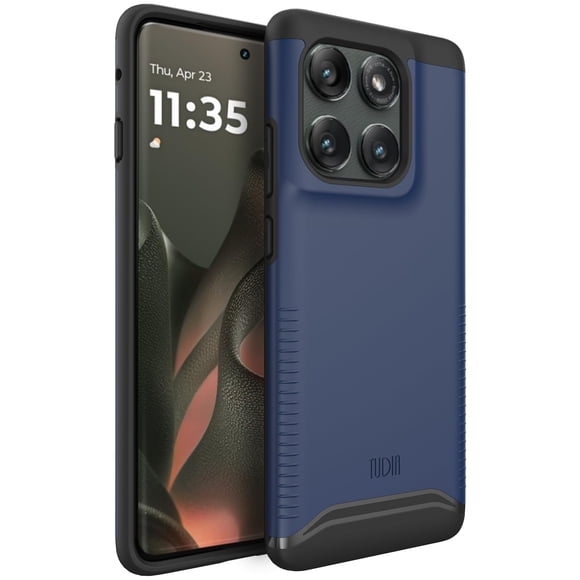 Funda TUDIA para Moto Edge 2025 Doble Capa Indigo Antigolpes