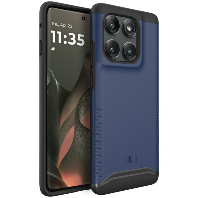 Funda TUDIA para Moto Edge 2025 Doble Capa Indigo Antigolpes
