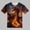 Brown, variant on Boys T Shirts Size 3-4Y Kids Cartoon Dragon Print Short Sleeve Crew Neck 3D Tee Toddler Boys Clothes