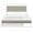 White#2, variant on Queen Size Adjustable Bed Base, Full Size Metal Platform Bed Frame with Trundle, USB Ports and Slat Support ,No Box Spring Needed White, White Bed Frames,Metal Platform Bed Frames