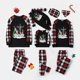 thumbnail image 1 of Pijamas familiares a juego de Navidad, conjunto de pijamas Multicolor, nieve, tres Gnomies, Cristo, 1 of 3
