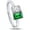 White, variant on 925 Sterling Silver 14K Yellow Gold Plating Emerald Shape Green Emerald & Oval Shape White Diamond Toi Et Moi 2-Stone Engagement Wedding Ring For Women