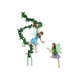thumbnail image 2 of Figura de Niña de Las Flores, Dos Piezas, para Jardín Al Aire Libre, Patio, Plantas En Maceta, Decoraciones y Adornos de Resina., 2 of 7