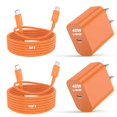 thumbnail image 1 of Cargador SDYXZ de carga rápida 40W para iPhone con cable USB-C de 60W, 1 of 8