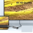 thumbnail image 4 of 4K 30Hz USB C Docking Station Type C to Compatible VGA RJ45 Adapter USB 3.0 HUB Splitter ,Easy to Use, 4 of 6