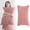 Pink, variant on Luluganb Christmas Pillow Covers,12X20" Merry Christmas Throw Pillow Decorative,Rectangle Pillow Cover for Sofa,Winter Pillow Covers