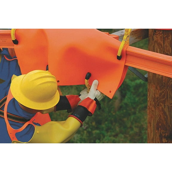 Salisbury Insulating Blanket,Orange,3 Ft x 3 Ft 900E