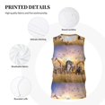 thumbnail image 3 of Xecao Wildlife Protection print basketball shirt for both men and women, a unisex basketball jersey perfect for theme parties-XX-Large, 3 of 6