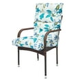 thumbnail image 7 of 2Pack High Back Chair Cushion Outdoor Rebound Foam Rocking Chair Cushions Seat/Back Chair Cushion 44x21x5 inch, 7 of 7