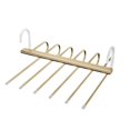 thumbnail image 1 of WRKEKC Clearance Space-Saving Folding Pants Hanger - Multi-Layer Telescopic Clothes Rack for Horizontal/Vertical Storage (37.5x28.5x14.5cm), 1 of 6