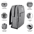 thumbnail image 3 of MOCHILA ESCOLAR UNISEX DE GRAN CAPACIDAD CON PUERTO USB DOLCE  MOCLT5, 3 of 8