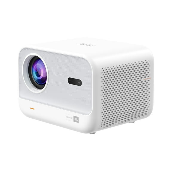 Yaber - L2s Portable Projector, Native 1080P Autofocus, Outdoor Projector with WiFi 6 and Bluetooth - White