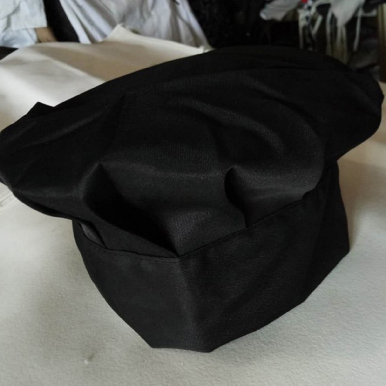 Details about   Adjustable Stretchy Cotton Pleated Chefs Catering Hat Cook Food Prep Kitchen Cap 