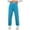 Blue, variant on Ramiter Pants for Women Women's Casual High Waist Belted Wide Leg Pants with Pocket Blue,XL