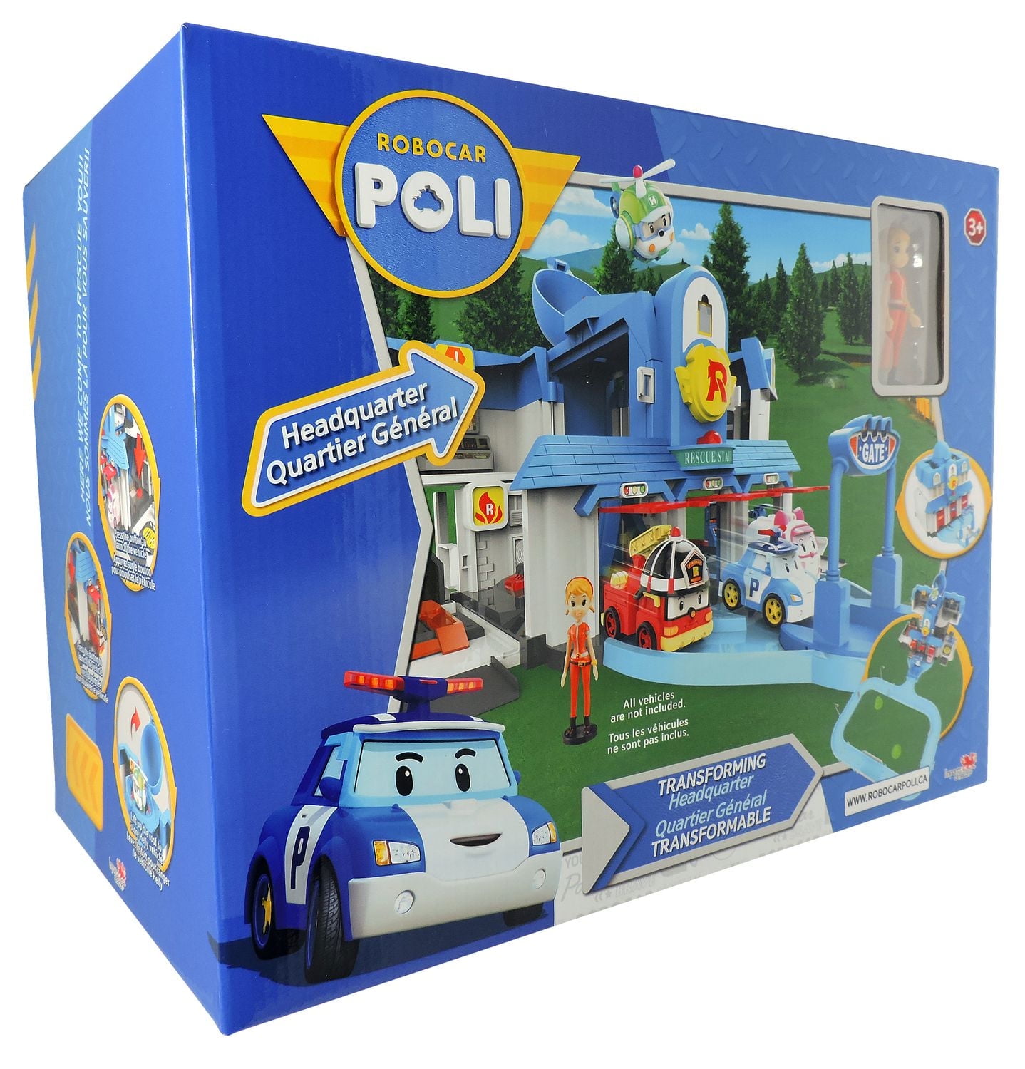Robocar Poli - Transforming Headquarters Playset