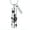 Black, variant on Personalize Stainless Steel Cat Print Cylinder Urn Pendant Pet Memorial Cremation Jewelry for Ashes Keepskae Memory Necklace