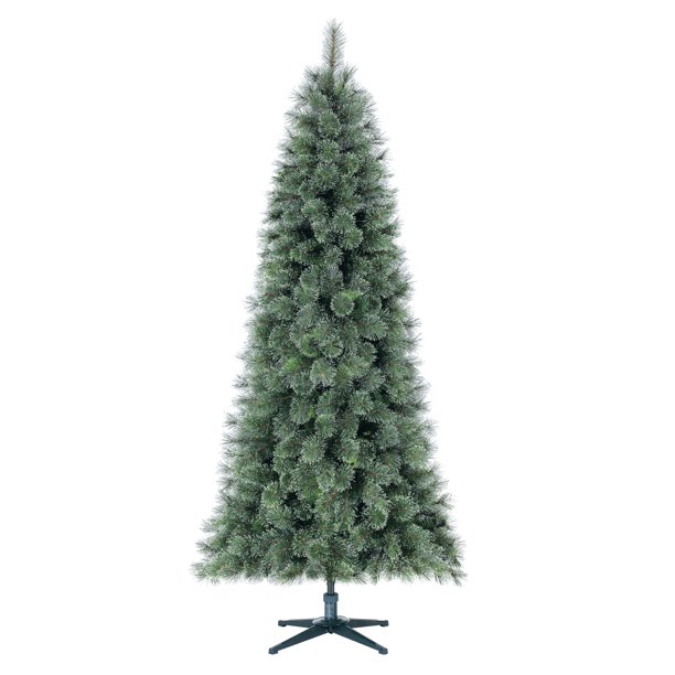 Holiday Time Unlit 7 Branford Spruce Artificial Christmas Tree Walmart Com