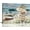 seaside scenery, variant on Music Wall Art Guitar Wall Decor Rustic Musical Note Pictures Painting Lake Artwork Farmhouse Canvas Home Decor Framed for Bathroom Bedroom Living Room Classroom 12"x16"