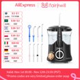 Fairywill Oral Water Flosser Dental Electric 600ML WaterTank 10 Levels