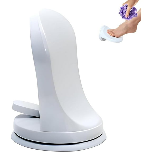 Freshystep Shower Step, Non-Slip Bath Step Stool for Shower, Lightweight & Sturdy Shower Bench with Handles, Portable Bathtub Step, Home Bathroom Foot Pedal Suction Cup (1pcs)