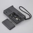 thumbnail image 4 of INDIN BC-R2033 Mini AM FM Radio 2 Band Radio Receiver Portable Pocket Radio Built-in Speaker w/ Headphone Jack Telescopic Antenna, 4 of 5