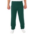 thumbnail image 1 of Jerzees Mens NuBlend Elastic Bottom Sweatpants, S, Forest Green, 1 of 2