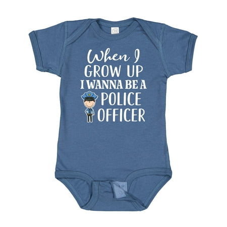 

Inktastic Future Police Officer Boys Gift Baby Boy Bodysuit