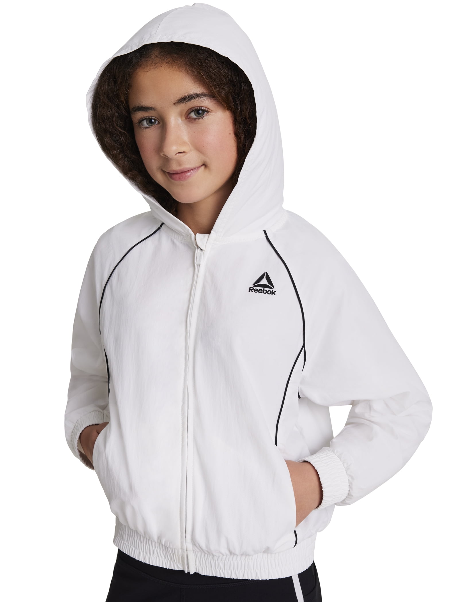 Reebok Girl’s Breeze Full-Zip Jacket, Sizes 4-18