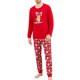 thumbnail image 4 of Pijamas Para Navidad Familia Pijamas A Juego Elk Print Tops + Pantalones EláSticos XBTCLXEBCO XL;Papá Rojo, 4 of 4