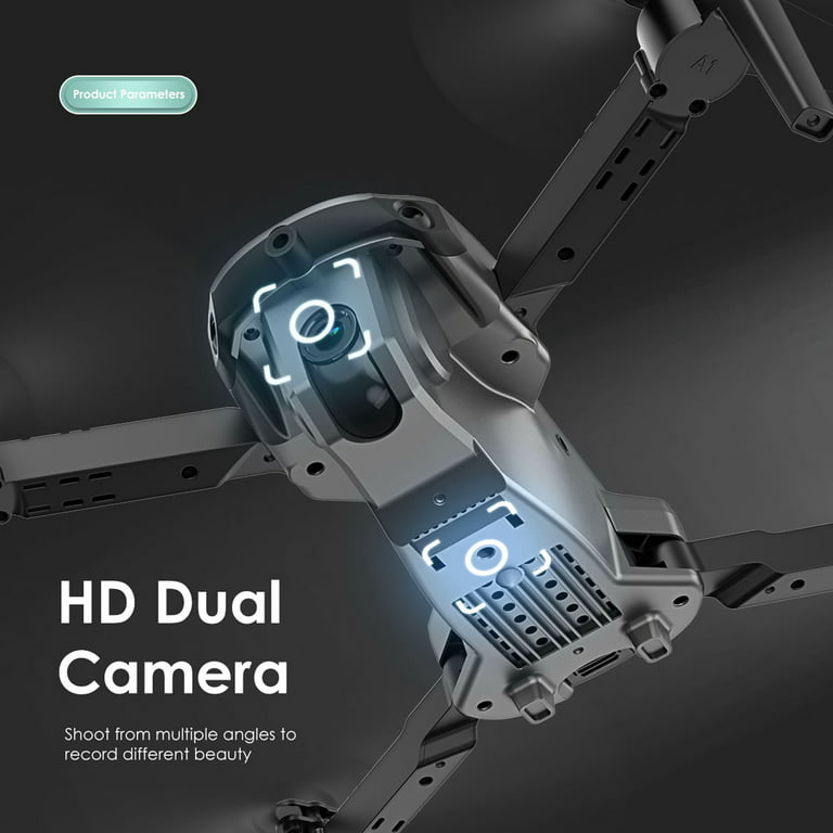 Nouveau Mini Drone Fpv Avec/sans Caméras Doubles HD 4K 1080p Wifi Pliable