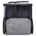 thumbnail image 1 of Bolso de cosméticos de tela Oxford portátil Sunnimix gris, 1 of 8