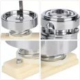 thumbnail image 3 of Badge Punching Die Round Button Mold 25/32/37/44/58/75MM Button Stamp Sets Stencil Inserts Round Die Mold Printing Form Cutting Form Metal Form Stamp Set ,Easy to Use, 3 of 11