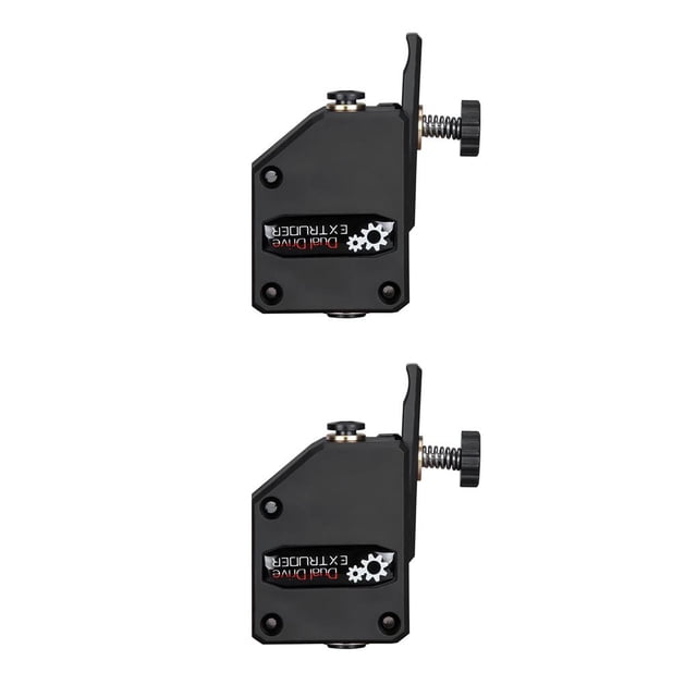 Sidaley Kit de extrusora Plástico Dual Drive 3:1 Impresora 3D TPU TPE Herramienta de reparación flexible Piezas de repuesto de mantenimiento Type1 NO1
