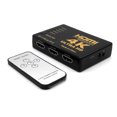 thumbnail image 4 of 3 to 1 Switcher Remote Ultra HD adapter HD Control HD Switch 4K*2K Switcher Splitter Box Ultra HD Adapter for DVD, 4 of 6