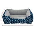thumbnail image 3 of Vibrant Life Small Cuddler - Blue Lattice, 3 of 4