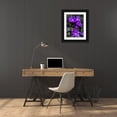 thumbnail image 3 of Bannon, Heidi 15x18 Black Ornate Wood Framed with Double Matting Museum Art Print Titled - Purple and Grey Clematis, 3 of 4