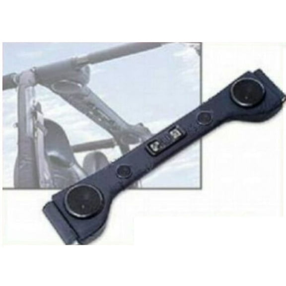 4 Speaker SOUNDBAR JEEP WRANGLER CJ TJ YJ SOUND BAR Black