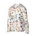 thumbnail image 2 of Sigee Watercolor Floral Print UPF50+ Men's Sun Protection Hoodie Shirt SPF UV Shirt Long Sleeve Fishing Outdoor Lightweight, S-3XL, 2 of 9