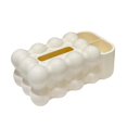 thumbnail image 4 of Caja de pañuelos, soporte elegante dispensador de caja de papel, caja de Control remoto para encimeras, restaurante, mesita de noche, baño, decoración Blanco, 4 of 8