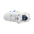 thumbnail image 5 of Fila Disruptor II Pride Womens Shoes Size 9, Color: White/Multicolored/White, 5 of 6