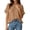 T1 Brown, variant on Women's Brazil 2026 Letter Print Top Linear Graphic Short Sleeve Crew Neck Oversized Soccer Fan Active Workout Team Sporty Shirt