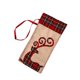 thumbnail image 1 of Cateissary Ropa de botella de vino de Navidad de rejilla roja, funda de cerveza con cordón, de comedor, funda de botella de vino de Navidad, Kits de decoración para fiestas Alce, 1 of 6