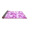 thumbnail image 2 of Ahgly Company Indoor Square Oriental Purple Modern Area Rugs, 7' Square, 2 of 4