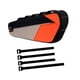 thumbnail image 5 of Bolsa para cuadro de bicicleta Bolsa para bicicleta Accesorios para bicicleta Bolsa para sillín Gran capacidad para montaña Naranja, 5 of 9